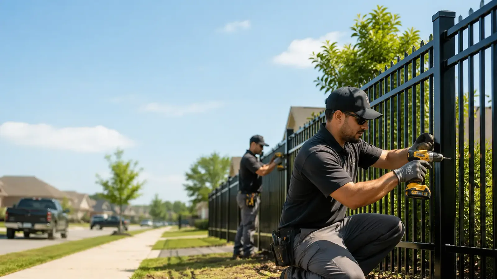 Metal Fence Installation in Williston Park, NY